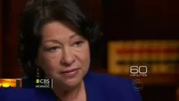 Sonia Sotomayor Princeton '76 on 60 Minutes
