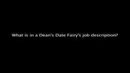 Dean'sDateFairies Princeton University
