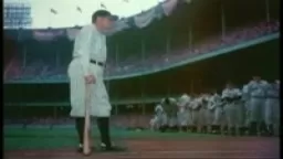 Babe Ruth In Color