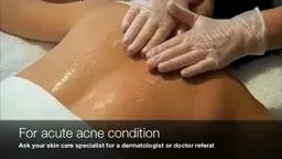 Sunroom Spa: Back Treatment