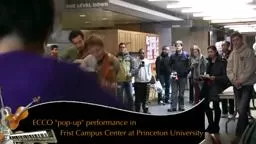 ECCO Tonight 7:30 Princeton University
