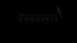 PUC April 4  Princeton University Concerts Elias String Qua