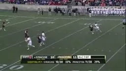 LAX Bounce Shot Princeton attackman Jeff Froccaro
