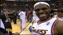 LeBron vs, Joakim Noah. Dancing like Michael Jackson.