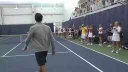 RogerFedererClinic with Mercedes-Benz Owners
