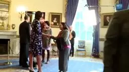 FirstLadyPrinceton'85 Surprise visitors 11/6/13