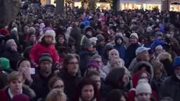 Tree Lighting Princeton Plamer Square Princeton 2013